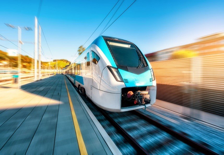 CPFR SSPG7270 EN 45545-2 railway silicone rubber for fire-resistant train applications.
